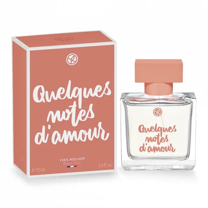 Yves Rocher Quelques Notes d’Amour Eau de Parfum for Women Perfume - 50 ml./1.7 fl.oz.