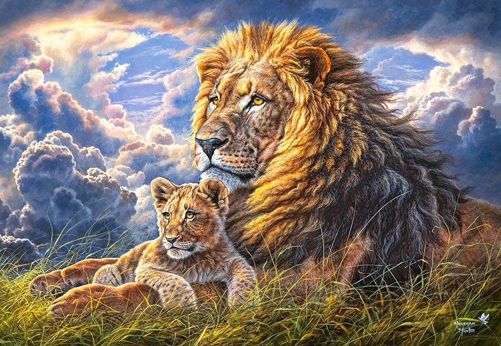 Castorland Puzzle 1000 Pieces, Like Father Like Son - С-104277