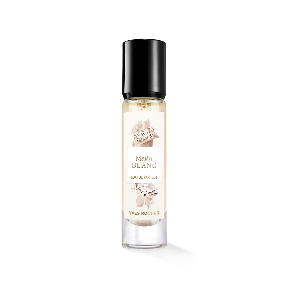 Yves Rocher Eau de Parfum for Women - Matin Blanc, Travel Size, 10 ml./0.33 fl.oz.