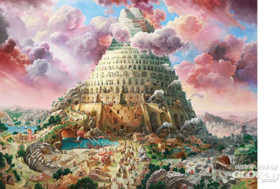 Castorland Puzzle 3000 Pieces: La Tour de Babel
