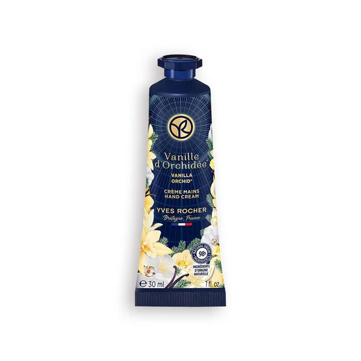 Yves Rocher Vanilla & Orchid Hand Cream Limited Edition Christams New Year 30 ml./1 fl.oz.