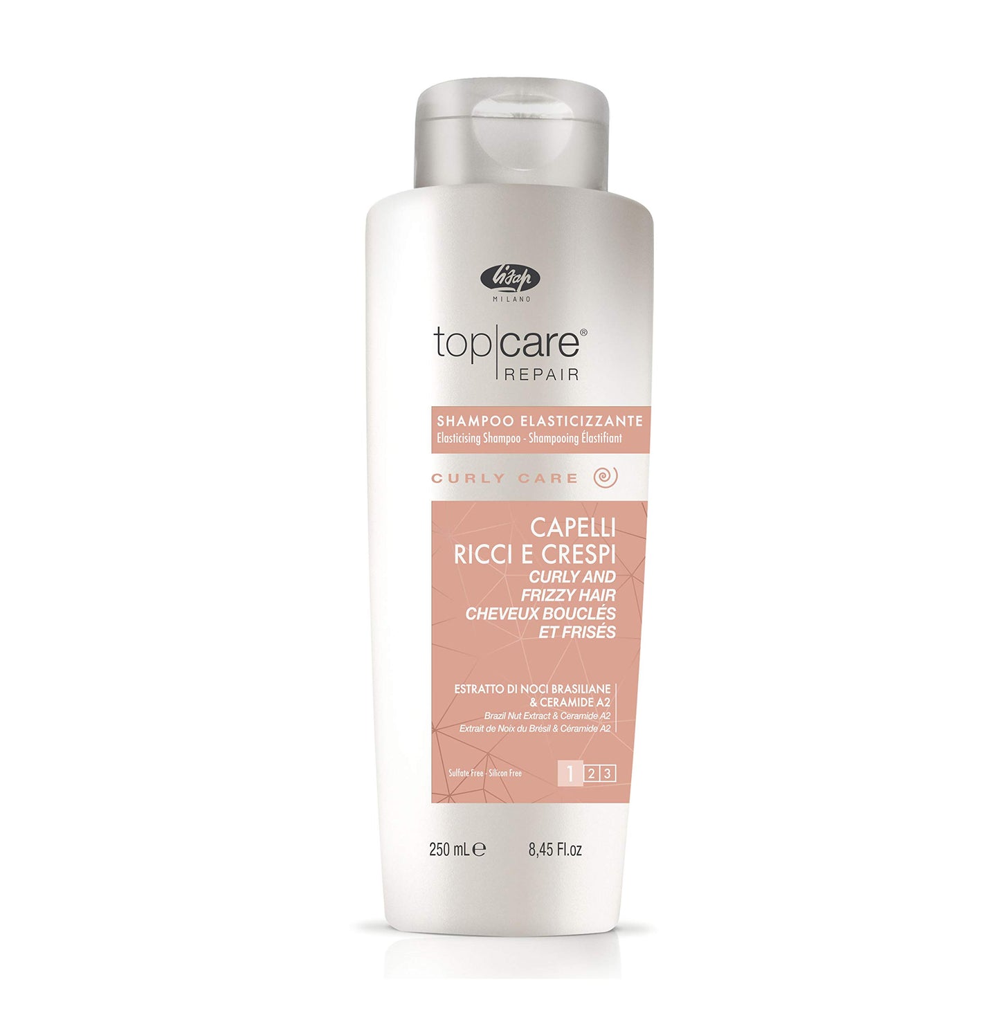 Lisap Top Care Curly Care Elasticising Shampoo (8.45 fl.oz.)