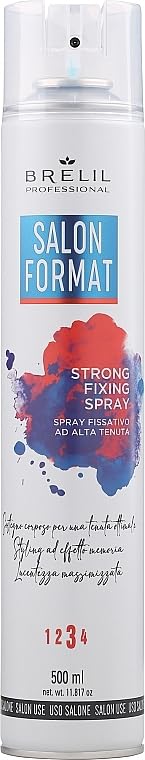 Brelil Salon Format Lacquer XX Extra Strong, 500 ml./16.9 fl.oz.