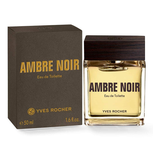Yves Rocher Eau de Toilette for Men - Ambre Noir, 50 ml./1.69 fl.oz.