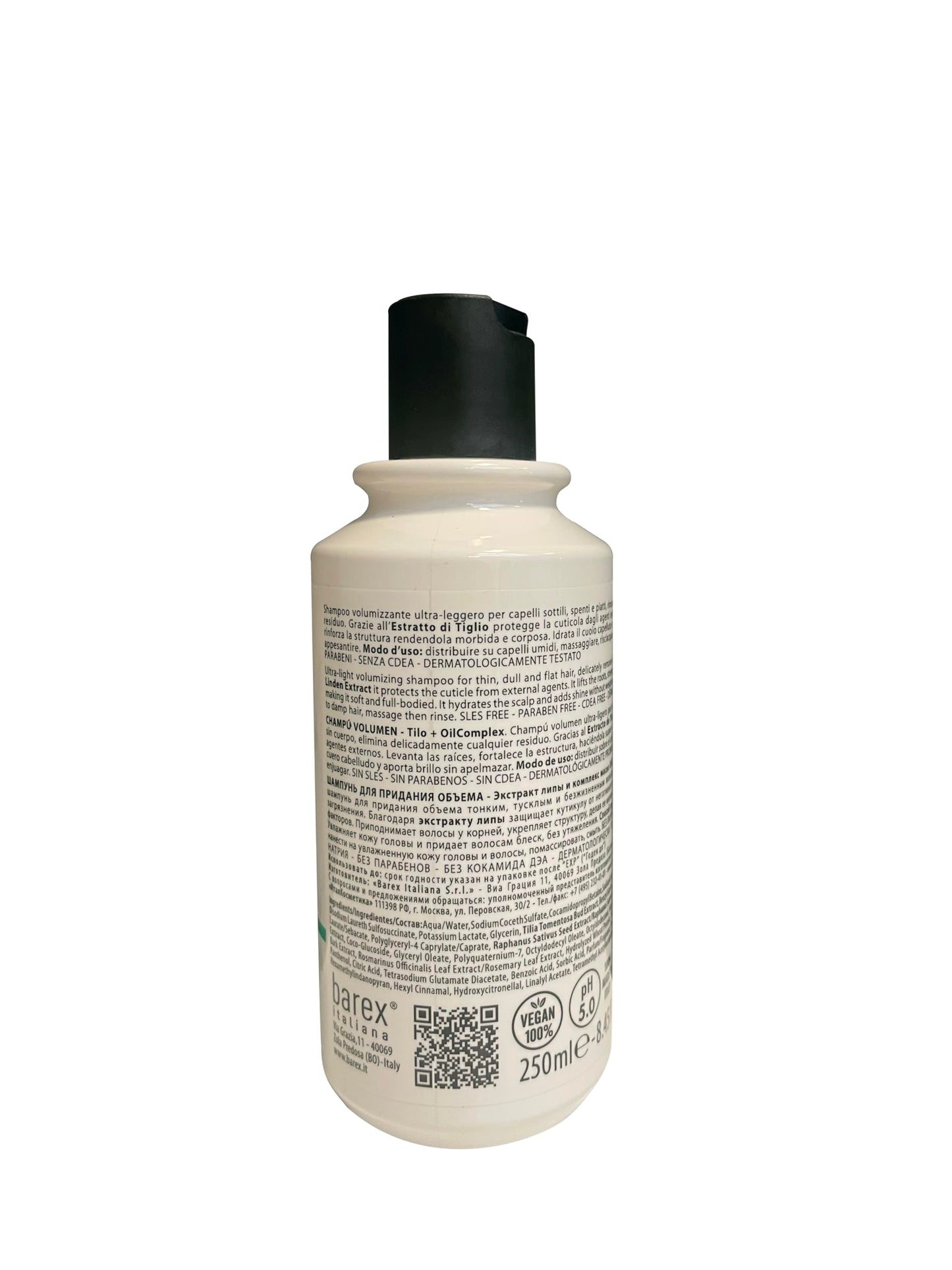 Olioseta Volume Weightless Shampoo, Ultra-Light, Volumizing, for Thin or Fine Hair - 250ml