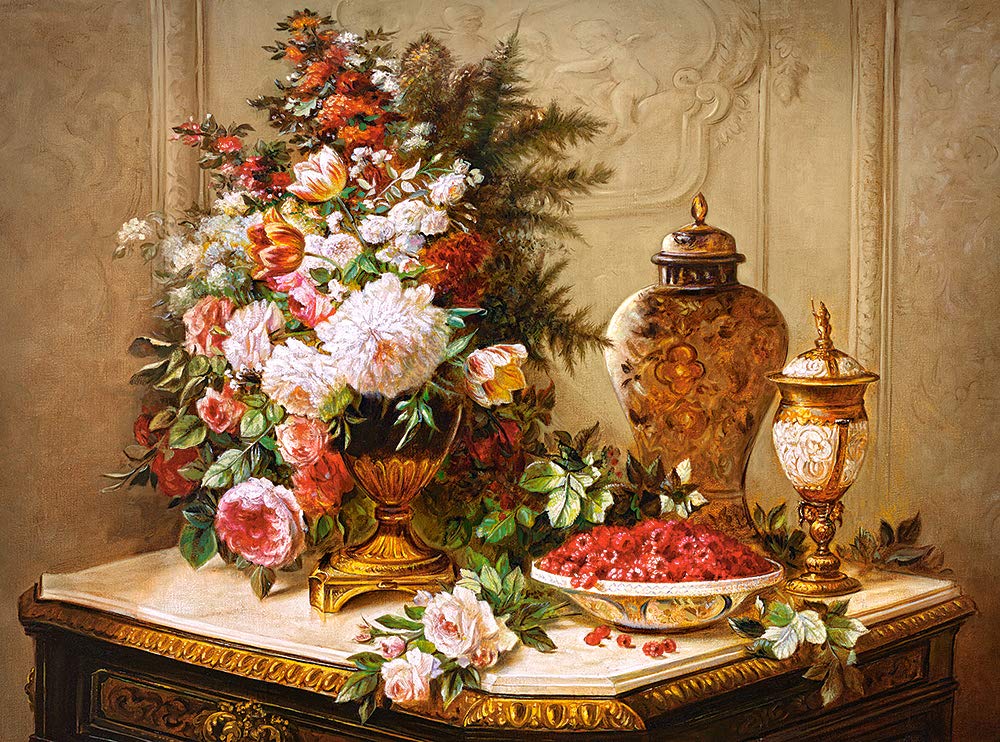 Castorland Puzzle 3000 Pieces, Tulips and Other Flowers - С-300488