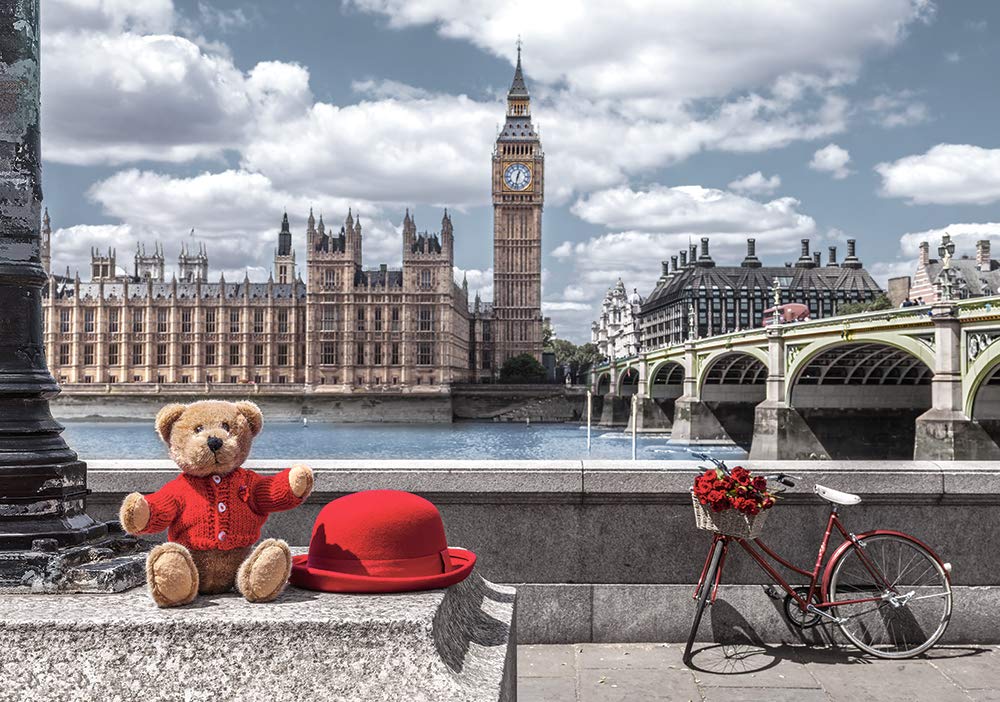 Castorland Puzzle 500 Pieces, Little Journey to London - В-53315