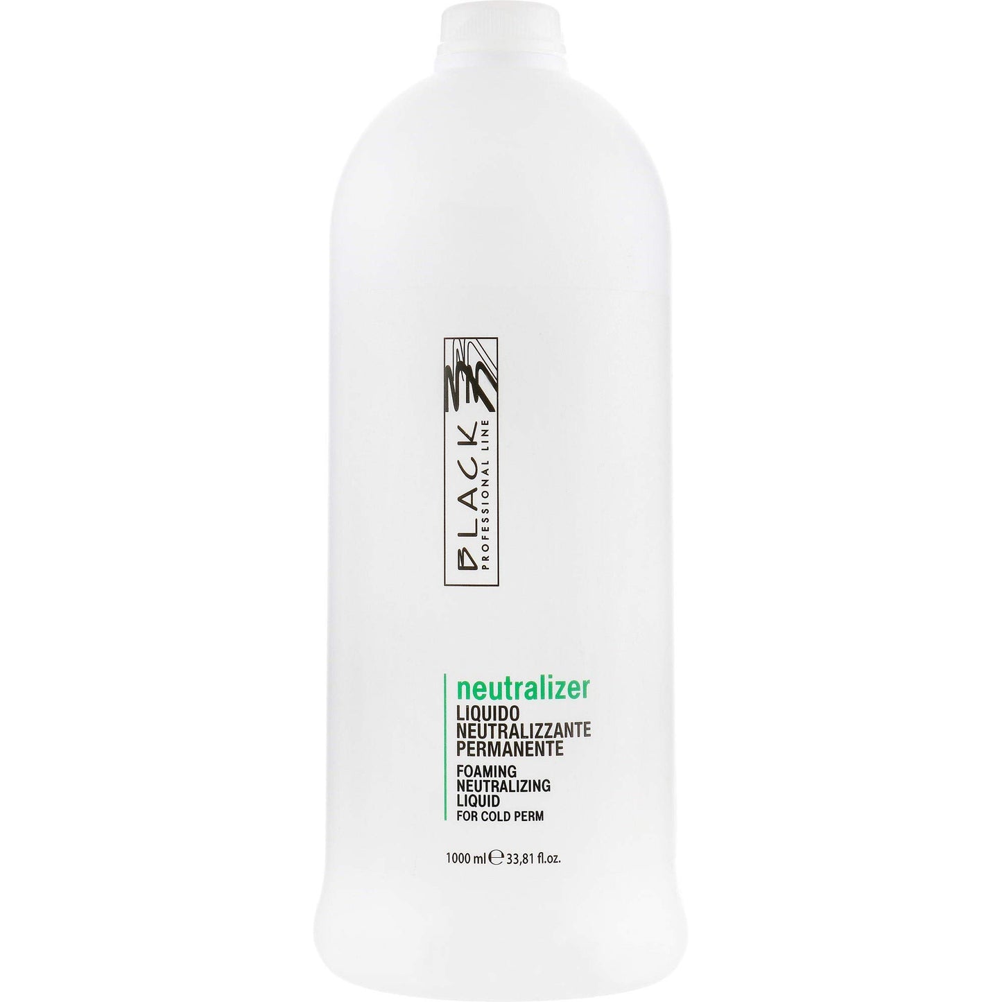 Black Professional Line Neutralizer, 1000 ml./33.81 fl.oz.