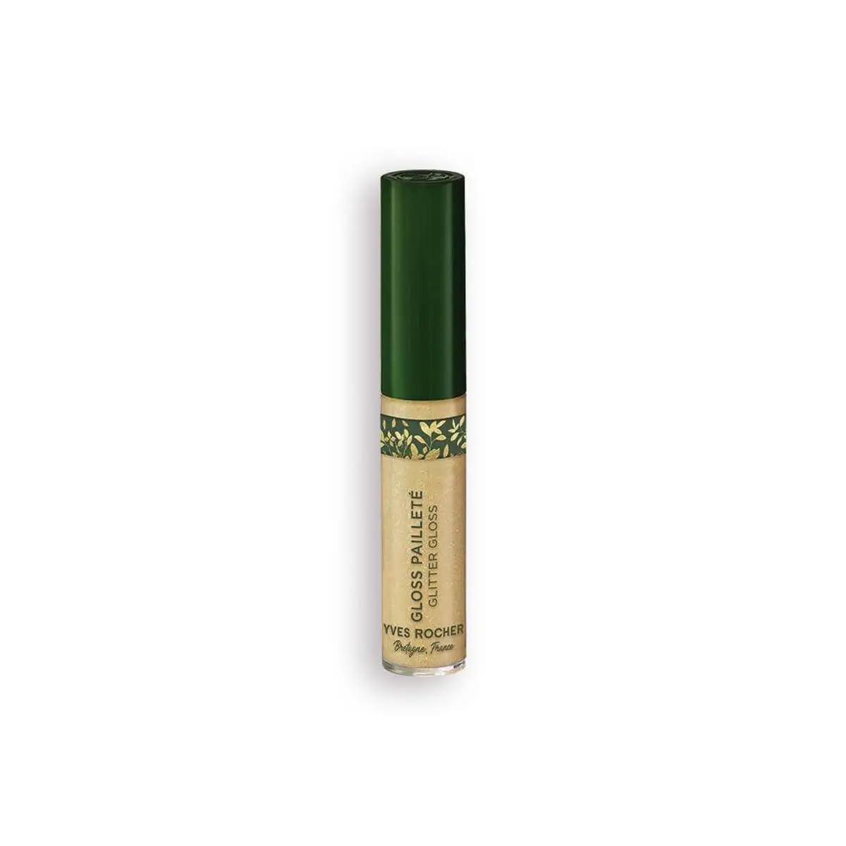 Yves Rocher Rouge Elixir Lip Gloss Shimmering High-Shine Lip Gloss with Nourishing Care Hydrating Non-Sticky Long-Lasting 7ml / 0.24 fl oz