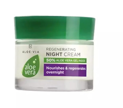 LR Health&Beauty Aloe-Via Aloe Vera Multi Active Day and Night Face Cream Set of 2 Smoothing Skin 50 ml./1.7 fl.oz. Best Gift Kit