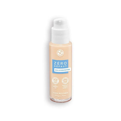 Yves Rocher Moisturising Tonal Foundation Zero Flaws 24 hours Women Every Day Make Up - 30 ml. / 1 fl.oz.