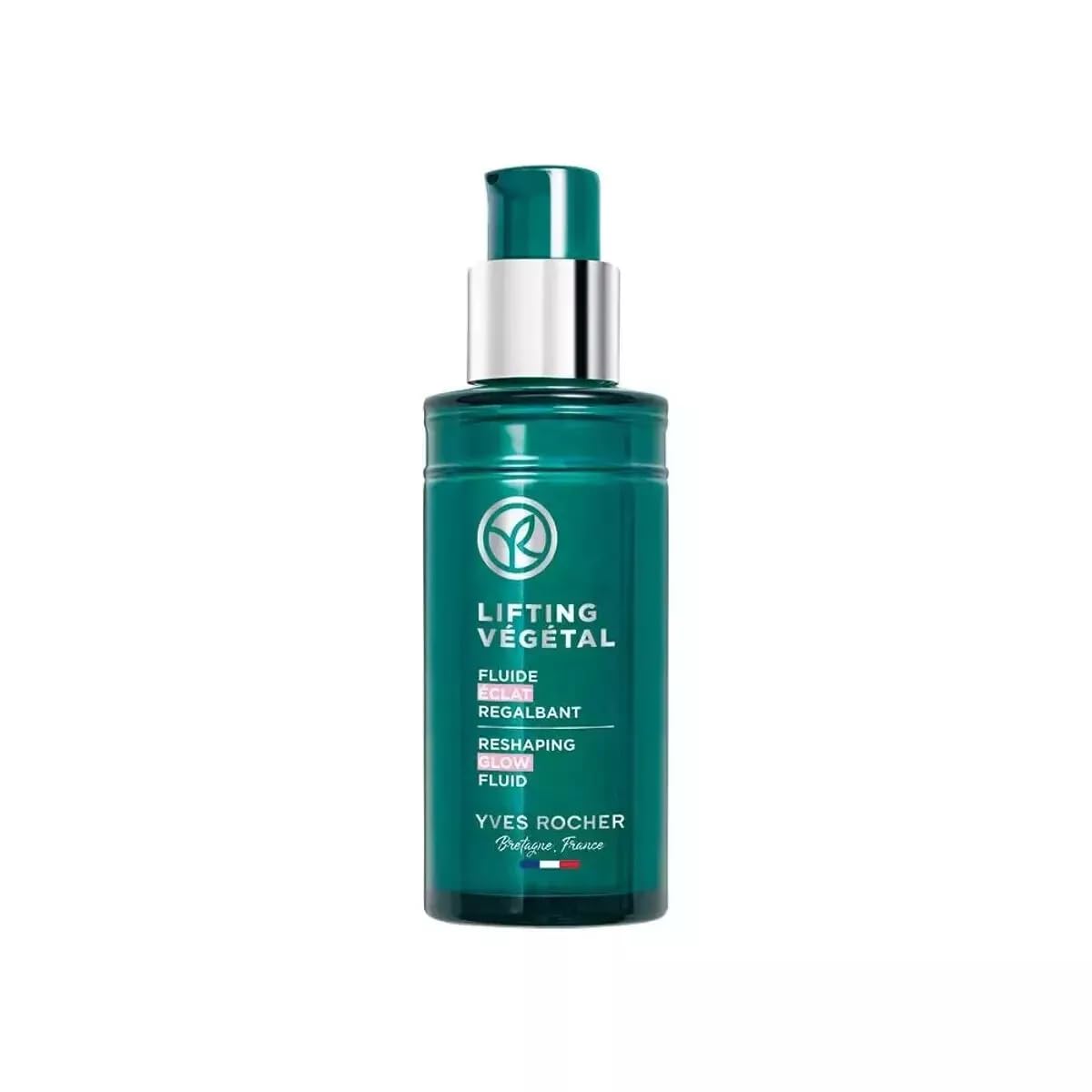 Yves Rocher Lifting Vegetal Fluid Highlighter for Face Neck Lifting Mature Skin Day Care Routine - 50 ml./1.7 fl.oz