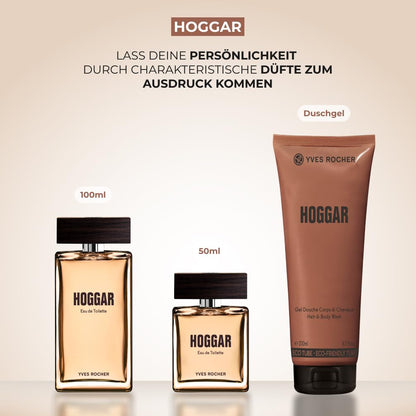 Yves Rocher Hoggar - Eau de Toilette for Men, 100 ml./3.3 fl.oz.