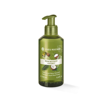 Yves Rocher Liquid Hand Wash Gel - Coconut Sensual, 190 ml./6.4 fl.oz.