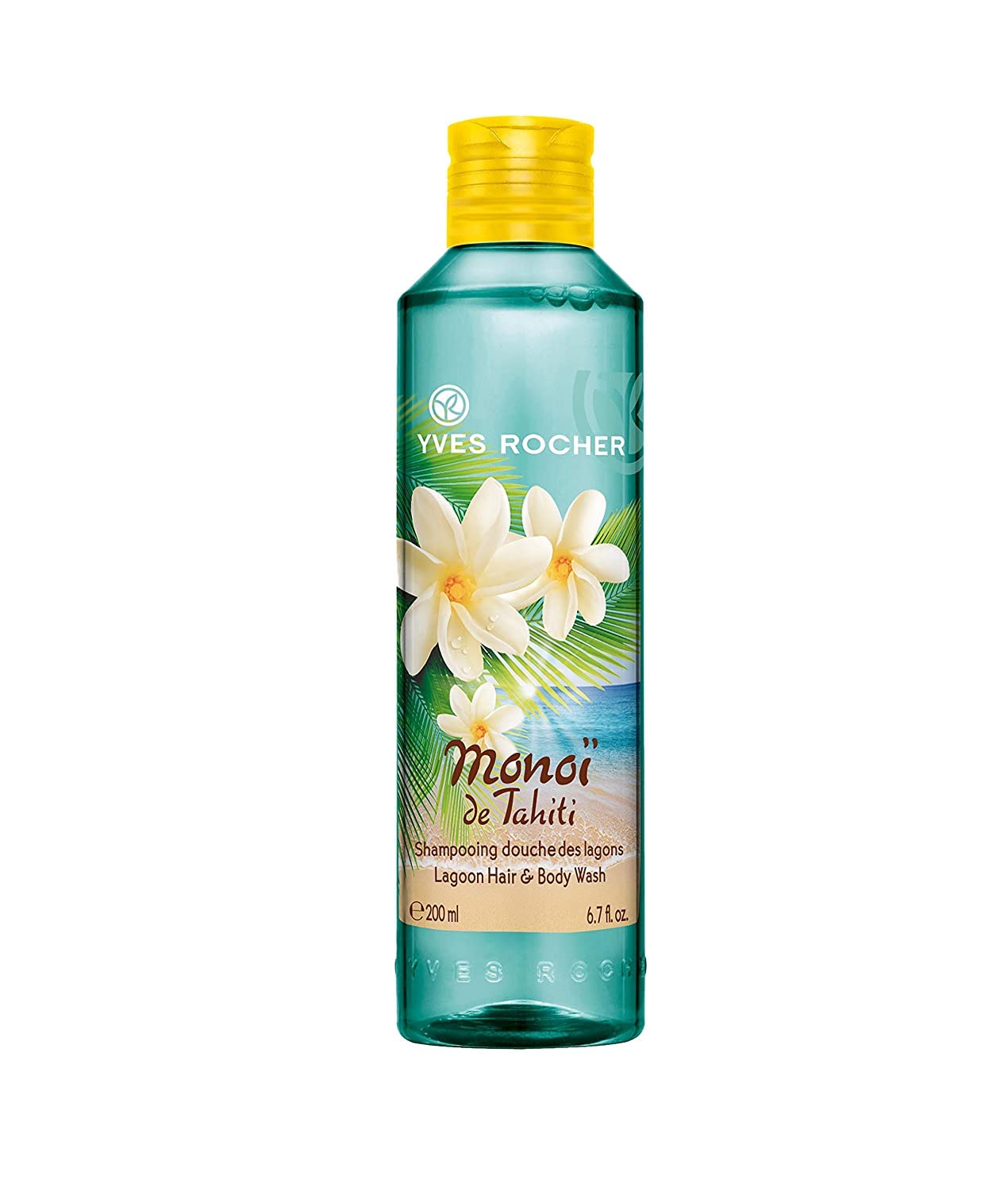 Yves Rocher Monoï Gentle Hair And Body Wash, 200 ml./6.7 fl.oz.