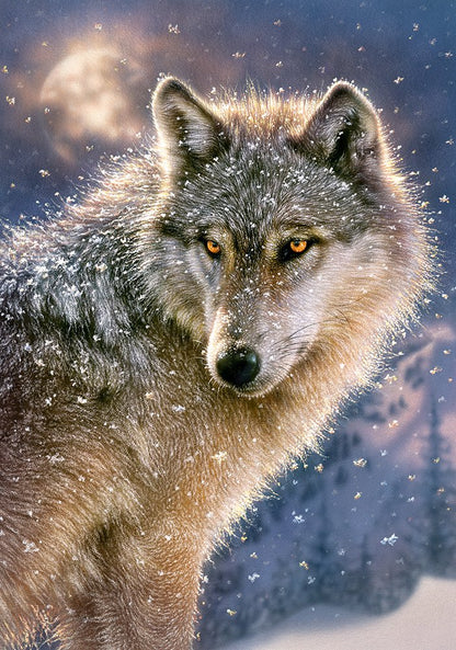 Castorland Puzzle 500 Pieces, Lone Wolf - В-52431