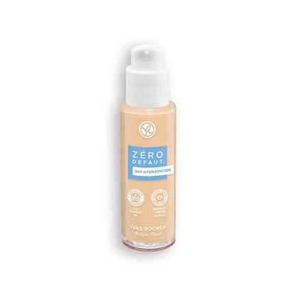 Yves Rocher Moisturising Tonal Foundation Zero Flaws 24 hours Women Every Day Make Up - 30 ml. / 1 fl.oz.