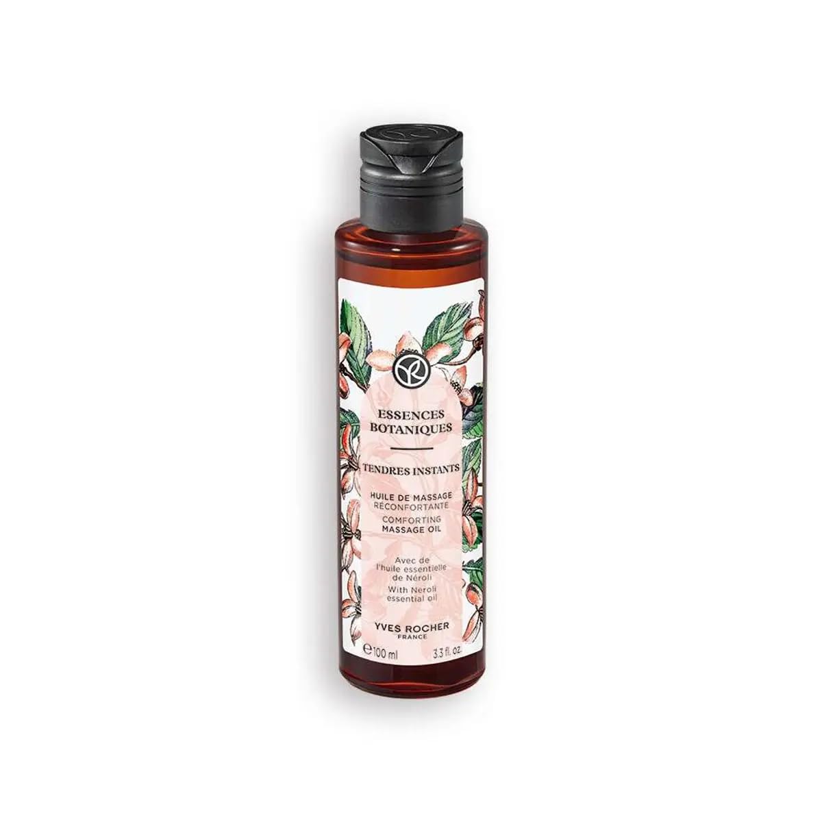 Yves Rocher Soothing Body Massage Oil Nourishing & Relaxing Formula Delicate Scent – 100ml / 3.3 fl oz