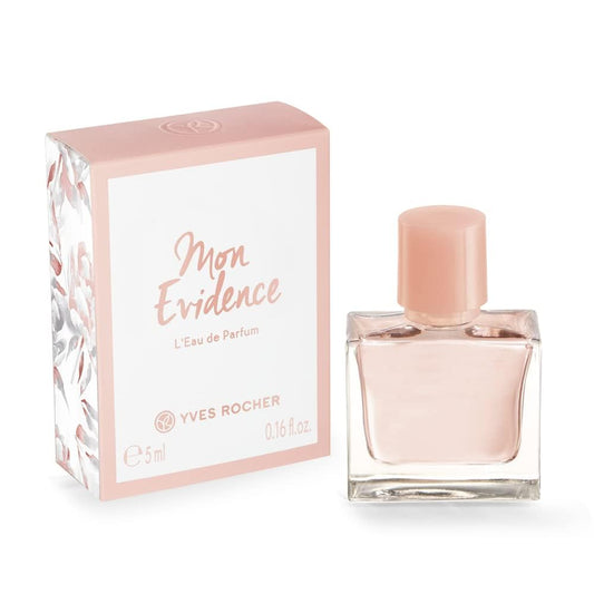 Yves Rocher Mon Evidence L'Eau de Parfum Travel Size Gift for Women 5 ml./0.1 fl.oz.