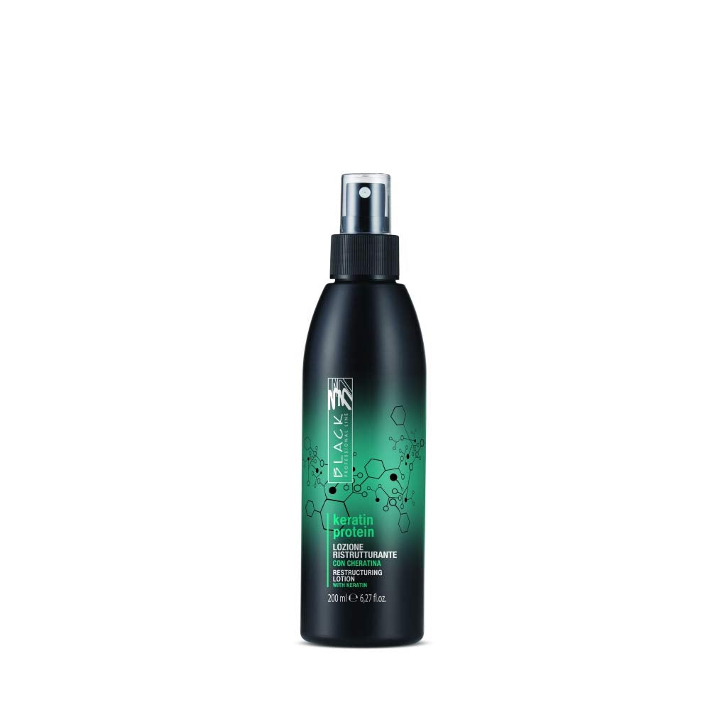 Black Professional Line Keratin Protein Restructuring Lotion, 200 ml./6.7 fl.oz.