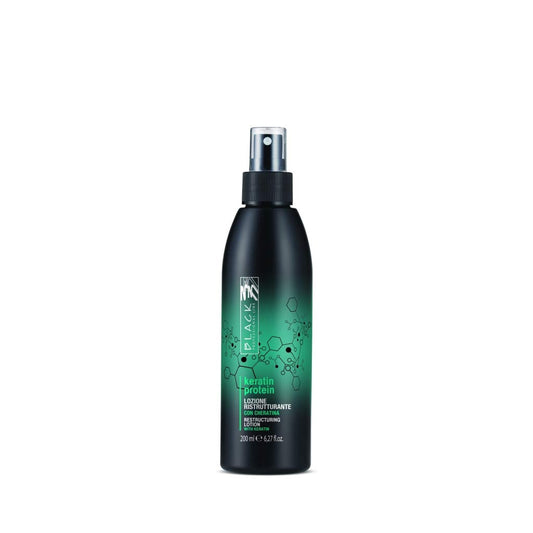 Black Professional Line Keratin Protein Restructuring Lotion, 200 ml./6.7 fl.oz.