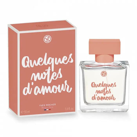 Yves Rocher Quelques Notes d’Amour Eau de Parfum for Women Perfume - 50 ml./1.7 fl.oz.