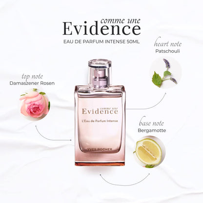 Yves Rocher Comme une Evidence Eau de Parfum - Travel Size 10 ml./0.3 fl. oz. Spray.