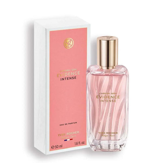 Yves Rocher Comme Une Evidence Intense Eau De Parfume for Women Long Lasting Fragrance 50 ml./1.7 fl.oz.
