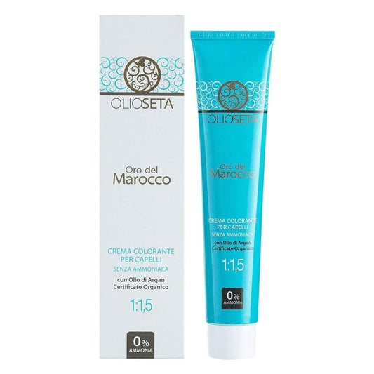 Barex Italiana Olioseta 1:1.5 Oro del Marocco Hair Colouring Cream, 100 ml./3.38 fl.oz. (5.3 - Light Chestnut Golden)