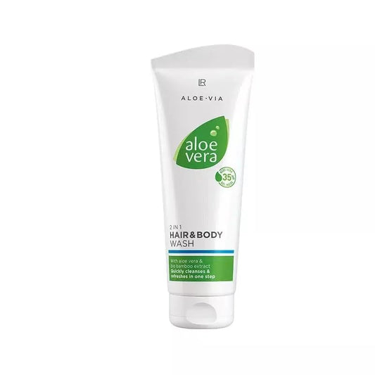 LR Health&Beauty Aloe Via Aloe Vera Hair and Body 2-in-1 Shampoo 250 ml./8.4 fl.oz.