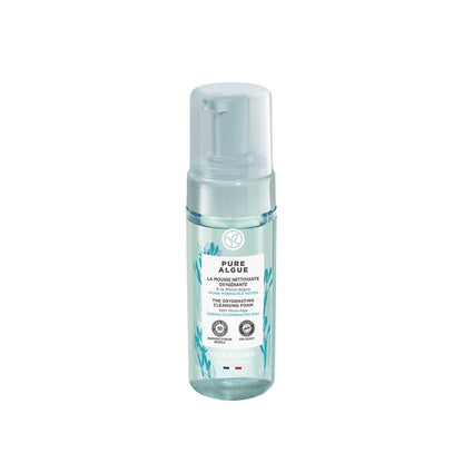 Yves Rocher Oxygenating Cleansing Foam for Normal to Combination Skin – Pure Algue – 5 Oz – 1 Ct