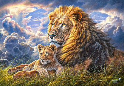 Castorland Puzzle 1000 Pieces, Like Father Like Son - С-104277