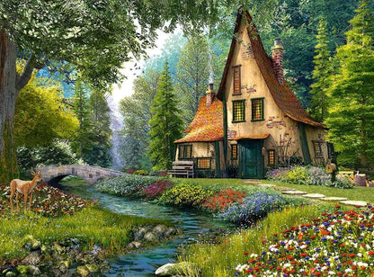 Puzzle Toadstool Cottage 2000 Pieces