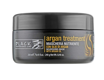 Black Professional Line Argan Treatment Mask with Argan oil