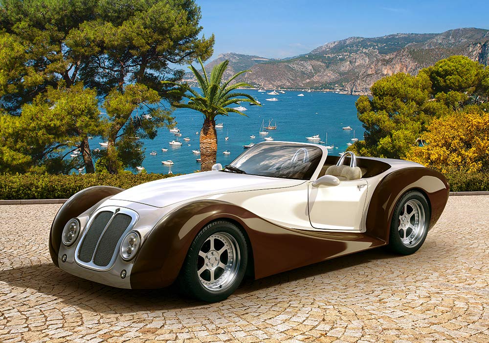 Castorland Puzzle 500 Pieces, Roadster in Riviera - В-53094
