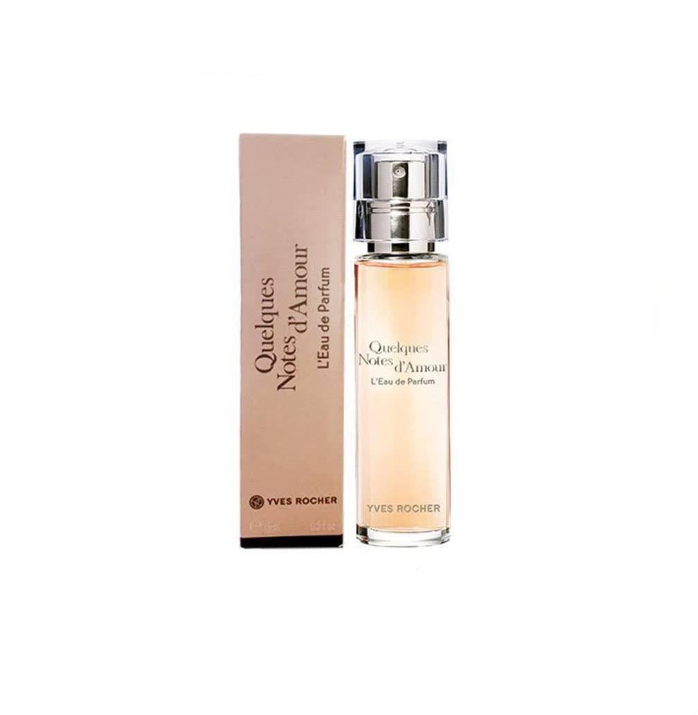 Yves Rocher Eau de Parfum for Women - Quelques Notes d’Amour, Travel Size, 15 ml./0.5 fl.oz
