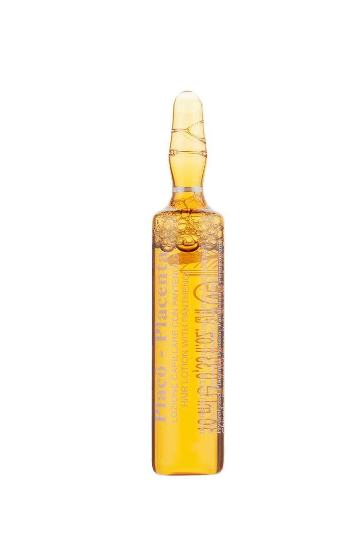 Black Professional Line Placenta Pantovit Hair Ampoules, 12x10 ml./0.33 fl.oz.
