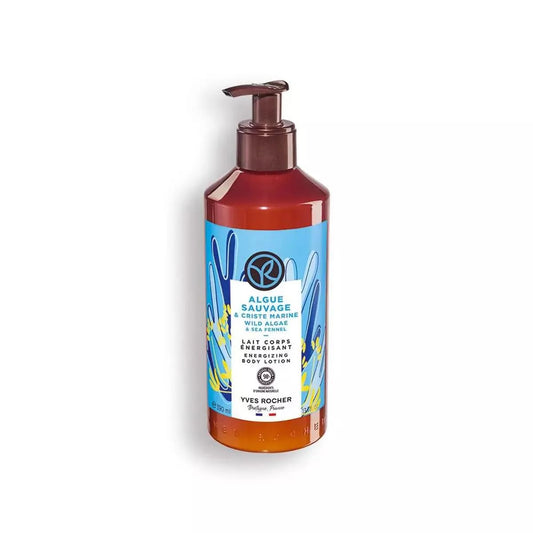 Yves Rocher Sensual Body Lotion Nourishing Moisturising - Wild Algae & Sea Fennel Scent Women Skin Day Care 390 ml./13.1 fl. oz.