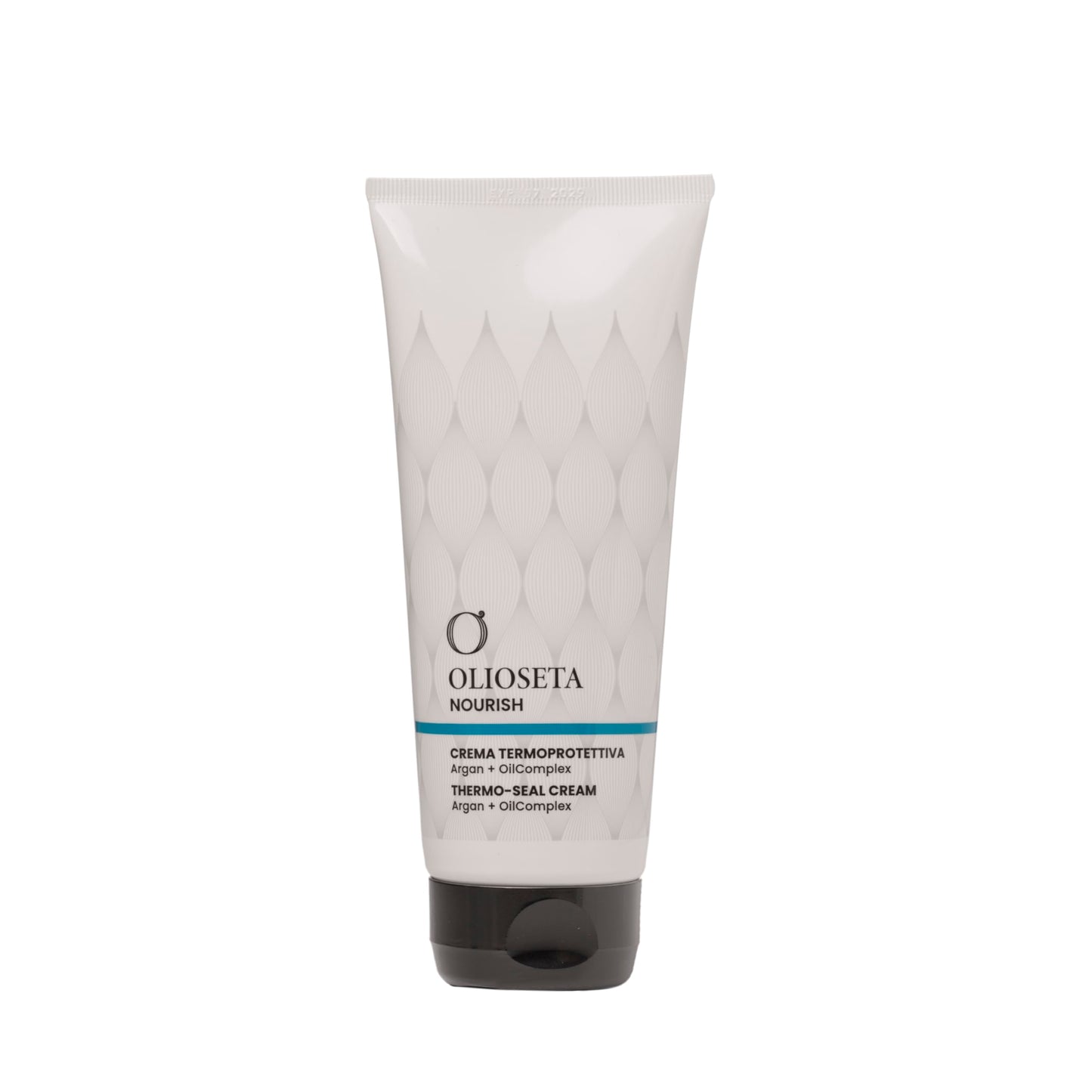 Olioseta Nourish Thermo Seal Heat Protection Cream for Hair, Certified Organic Argan Oil - 200ml