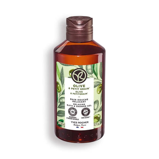 Yves Rocher Sensual Bath & Shower Gel Nourishing Moisturising - Olive Petitgrain 200 ml./6.7 fl. oz.