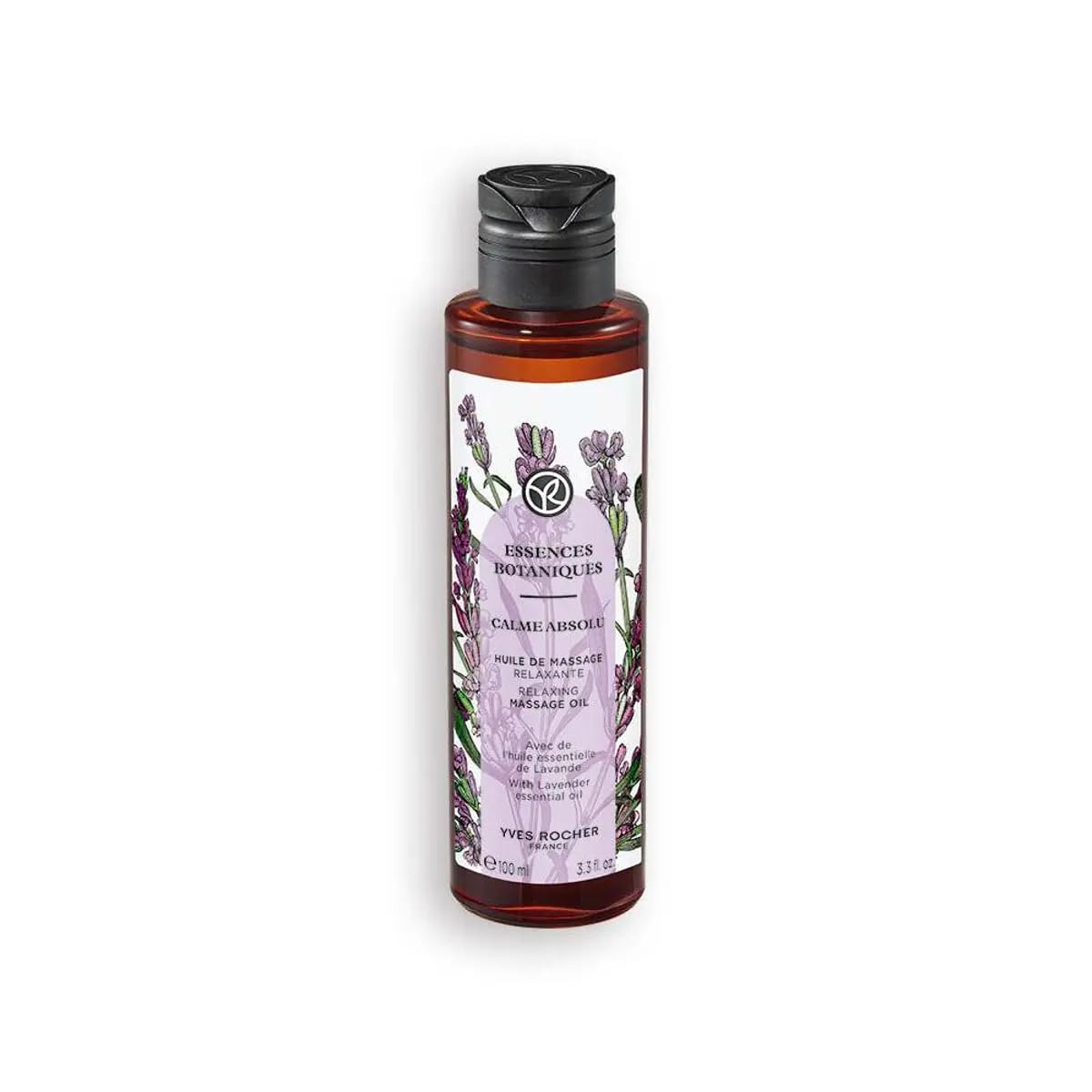 Yves Rocher Soothing Body Massage Oil Nourishing & Relaxing Formula Delicate Scent – 100ml / 3.3 fl oz