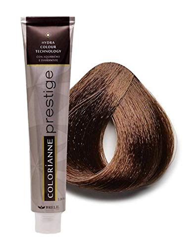 Brelil Colorianne Prestige Technologically Advanced Cream Dyeing Treatment Hydra Color Technology, Chocolate Blonde, 100 ml./3.38 fl.oz. (7/38)
