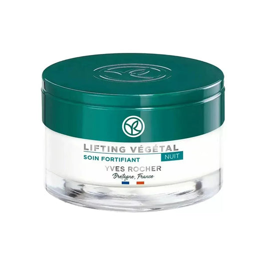 Yves Rocher Lifting Vegetal Firming Night Cream for Face Neck Lifting Mature Skin Day Care Routine - 50 ml./1.7 fl.oz