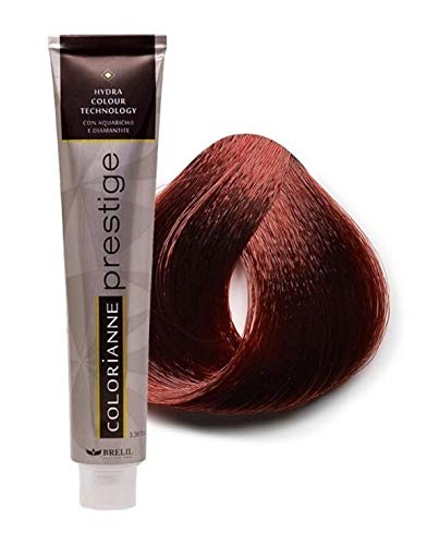 Brelil Colorianne Prestige Technologically Advanced Cream Dyeing Treatment Hydra Color Technology, Cherry Red Blonde, 100 ml./3.38 fl.oz. (7/62)