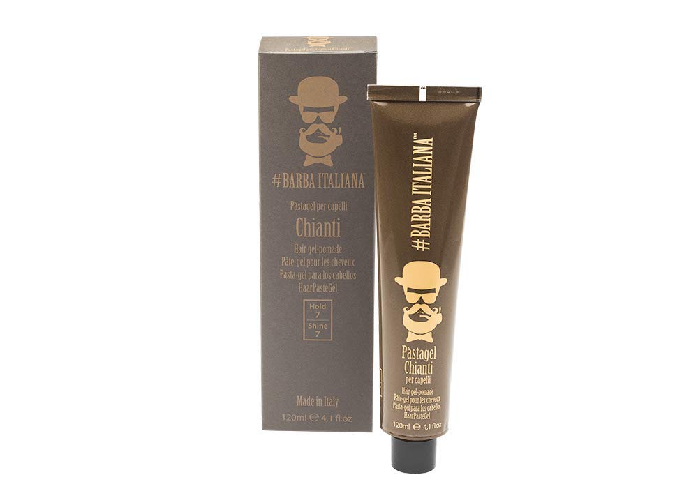 Barba Italiana Chianti Hair gel-pomade for Men, 120 ml./4.1 fl.oz.
