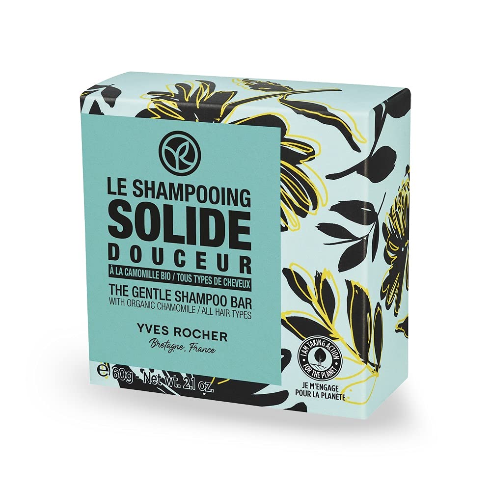 Yves Rocher Gentle Shampoo Bar for All Hair Types, 60 g./2.1 oz.