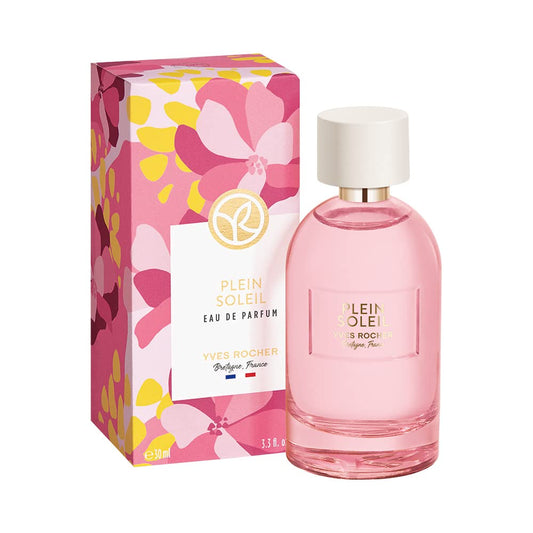 Yves Rocher Eau de Parfum Spray for Women, Plein Soleil, 30 ml/1 fl.oz., Warm Floral Fragrance with Ylang, Tuberose, Cardamon, and Sandalwood
