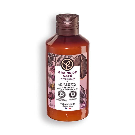 Yves Rocher Sensual Bath & Shower Gel Nourishing Moisturising - Coffee Beans 200 ml./6.7 fl. oz.