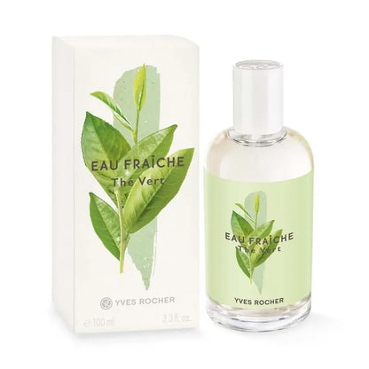 Yves Rocher Green Tea Scent Eau de Parfumed Water Eau de Toilette for Women Long Lasting Fragrance -100 ml./3.3.fl oz.