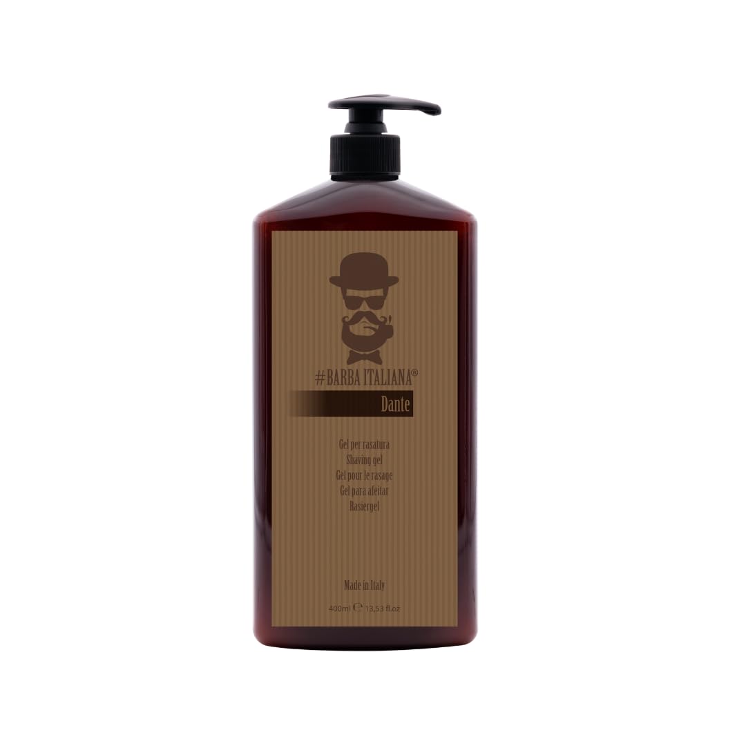 Barba Italiana Dante Shaving Gel for Men - Smooth Shave with Skin Protection